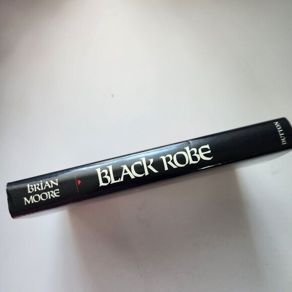 Black Robe By Brian Moore 1985 First Edition Hardcover Novel - Picture 5 of 14